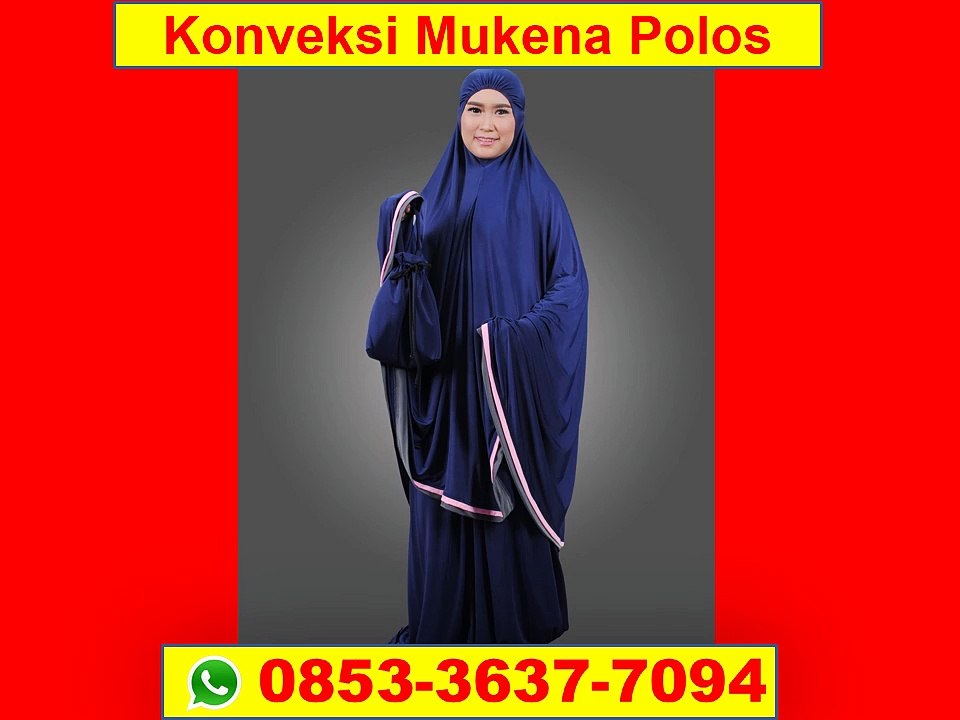 LANGSUNG PRODUKSI!!!, WA +62 853 3637 7094, Grosir Mukena Putih Polos Murah