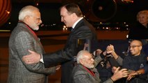 PM Modi का Swedish PM ने Protocol तोड़कर Airport पर किया Welcome । वनइंडिया हिंदी