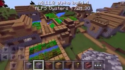 СИД НА БОЛЬШУЮ ДЕРЕВНЮ С АЛМАЗАМИ| MINECRAFT PE