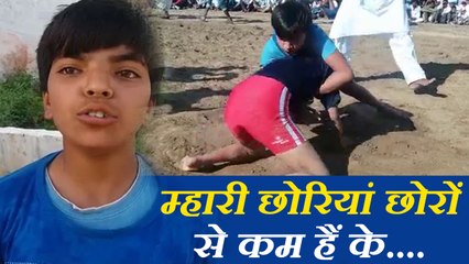 दंगल से प्रभावित होकर अपनी बच्चियों को पहलवान बना रहे शामली के 'महावीर फोगट'