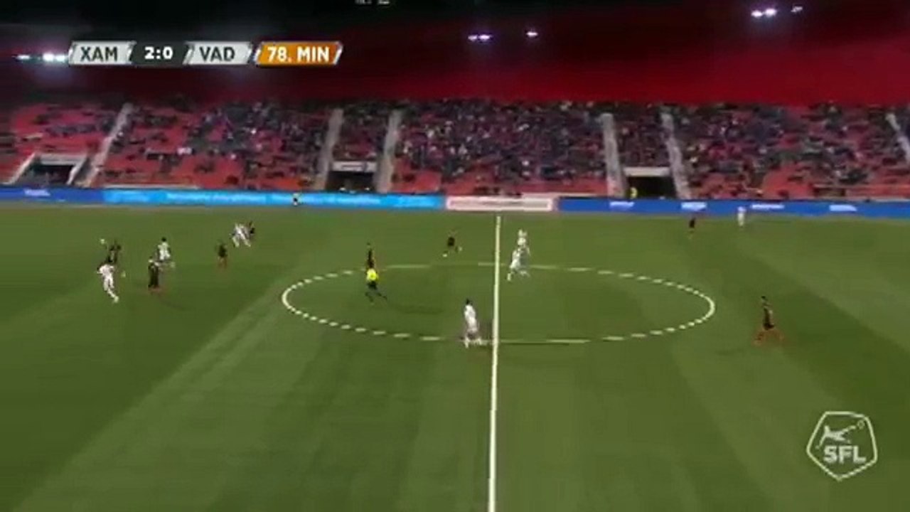 Xamax 2:1 Vaduz (Switzerland. Challenge League. 13 April 2018)