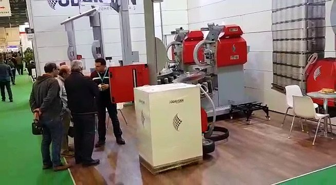 Streç sarma makinesi - Odaksan Mühendislik Fuar Etkinliği