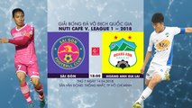 Trực Tiếp | Sài Gòn vs Hoàng Anh Gia Lai | Vòng 5 V.League 2018 (2)