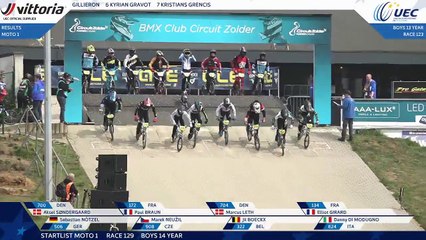 UEC BMX EUROPEAN CUP Rounds 3 & 4 – Zolder (Belgium), 2018 Aprill 14-15, Saturday, Part 2