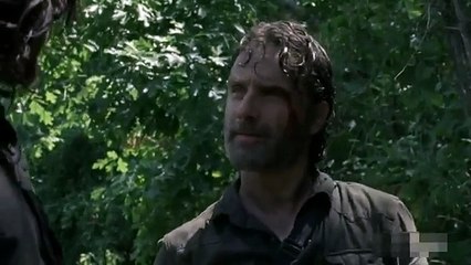 The Walking Dead 8x05: Rick Fights Daryl Scene [HD]