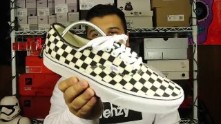 Vans Authentic Checkerboard Golden Coast Review + On Foot!
