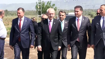Kılıçdaroğlu, sınıra sıfır noktadaki Sakız Karakolu'nu ziyaret etti - HATAY