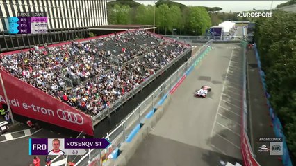 Tout en glisse et au ras des murs, Rosenqvist s'est encore offert la pole