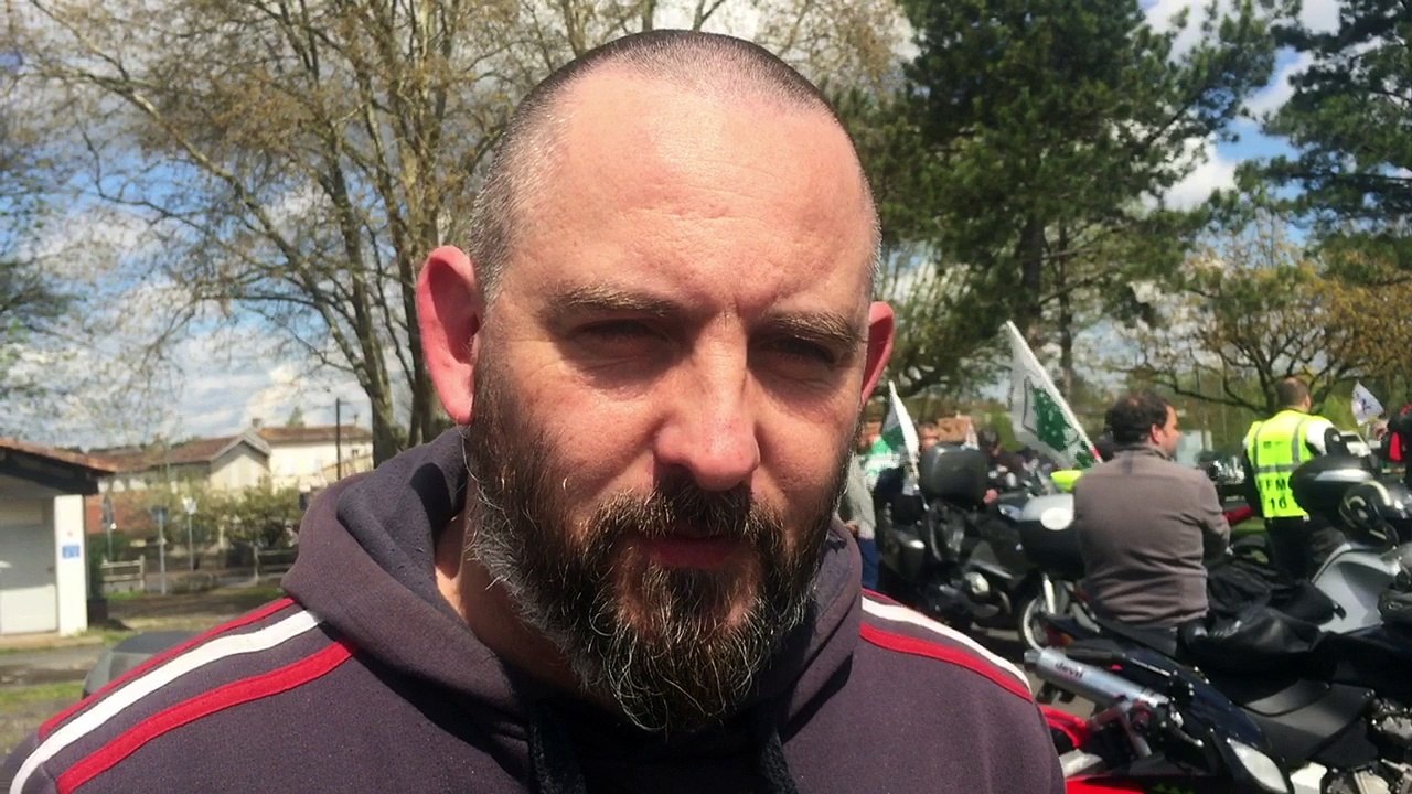 La manifestation contre les routes à 80km/h démarre