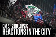 OM-Leipzig: Crazy Reactions in the City