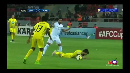 12018-04-10كاس الاتحاد الاسيوي مباراه الزوراء العراقي والعهد اللبناني  الشوط الثاني