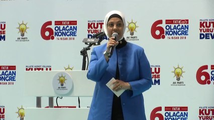 AK Parti Fatih 6. Olağan kongresi - Ravza Kavakçı Kan - İSTANBUL