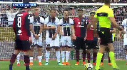 Pavoletti   Goal HD Cagliari 1 - 1	Udinese 14-04-2018