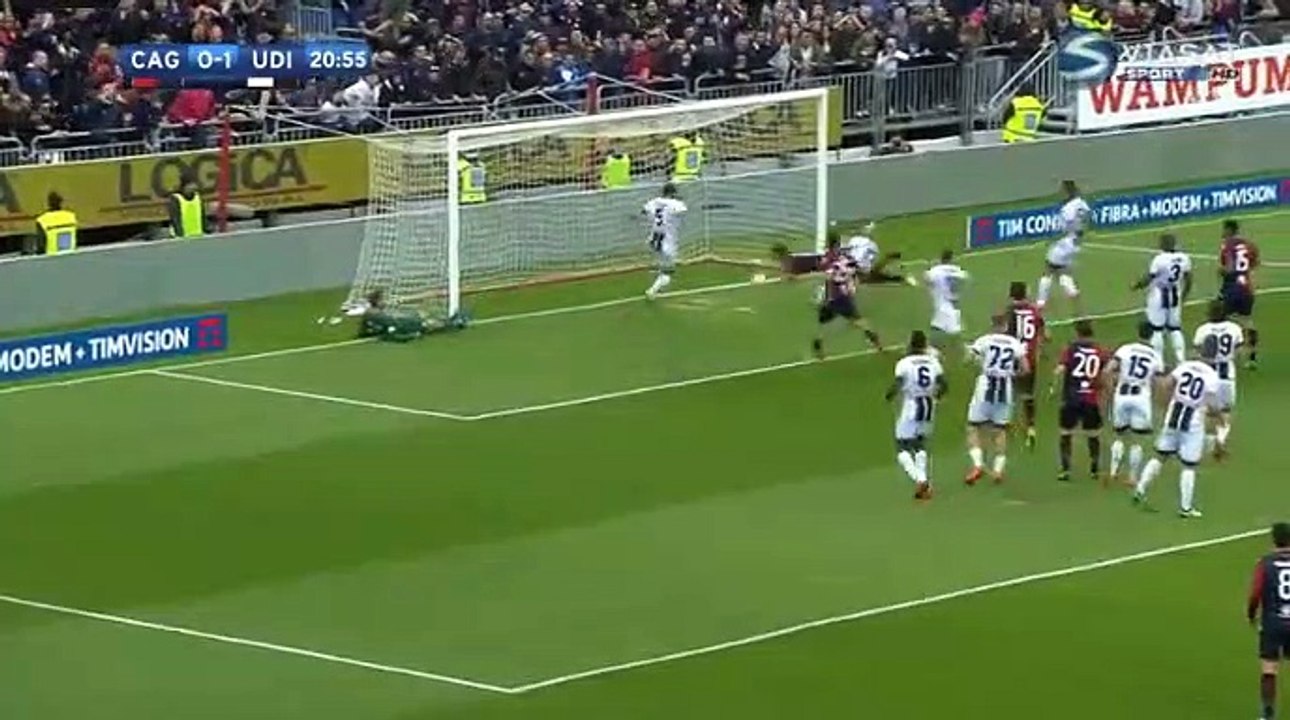 Leonardo Pavoletti Goal HD - Cagliari	1-1	Udinese 14.04.2018