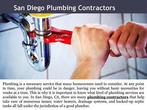 San Diego Plumbing Contractors