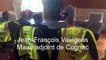 Les motards reçus à la mairie de Cognac