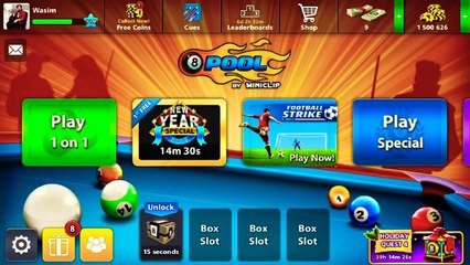 pool fanatic cue  ll Free rewards 2018 ll Miniclip 8 ball pool ll Coins & 2B Free Cue Box
