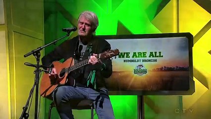 Tom Cochrane pays tribute to the Humboldt Broncos Tragedy - ' Big League '