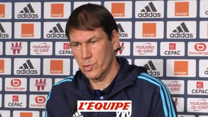 Garcia «Il faut surfer sur la dynamique» - Foot - L1 - OM