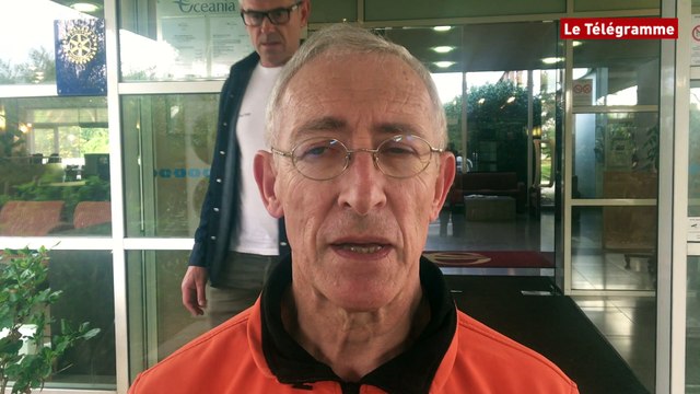 A Brest, Thibault réalise son rêve de rencontrer Romain Bardet