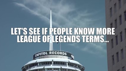 Hitting the Streets: LOL Edition Pt. 2 - Quizzing Non-Gamers on League Terms!
