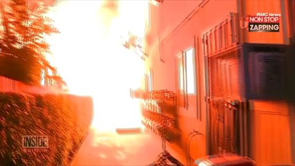 Etats-Unis : deux héros sauvent des habitants d'un incendie dans un immeuble (vidéo)