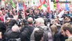 Marseille : Mélenchon et les syndicats défilent contre Macron