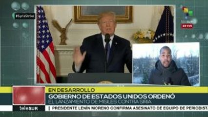 Rusia: María Zajárova reacciona tras ataque de EEUU contra Siria