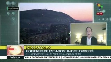 Congreso de EE.UU. condena bombardeo de Trump en Siria