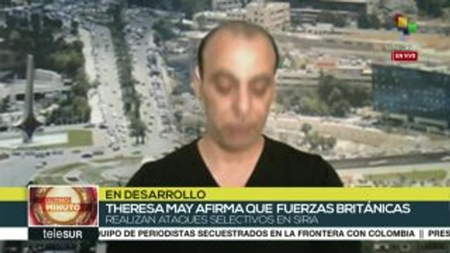 EE.UU., Francia y RU inician ataques aéreos contra Siria