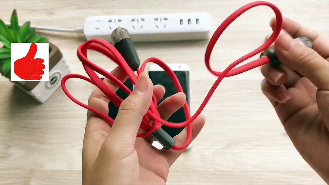 2 in 1 Magnetic Cable cho Apple iphone  6S 5S 7S & Micro Cáp USB, sét Charger Phone Cabos video China