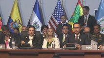 Cumbre de las Américas aprueba por aclamación compromiso contra  corrupción