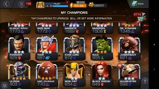Evolutionary Superiority Results and Leveling Ultron 4 STAR [Marvel Contest Of Champions]