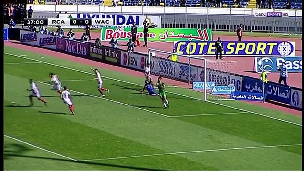 هدف الوداد البيضاوي الاول امام الرجاء البيضاوي - أمين عطوشي