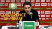 Conférence de presse AC Ajaccio - AS Nancy Lorraine (2-0) : Olivier PANTALONI (ACA) - Patrick GABRIEL (ASNL) - 2017/2018