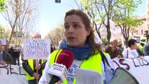 Perjudicados de Fórum y Afinsa se manifiestan en Madrid