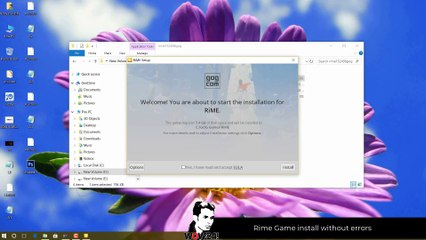 Rime Game install without errors or problems.