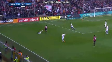 Daniel Bessa Goal HD Genoa 1 - 0 Crotone 14.04.2018