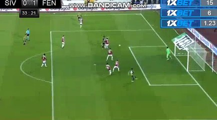 Carl Medjani Own Goal Sivasspor 0-2 Fenerbahce 14.04.2018