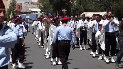 Kudüs Sokaklarında Miraç Kandili Coşkusu