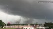Possible tornado spotted forming over Meridian, Mississippi