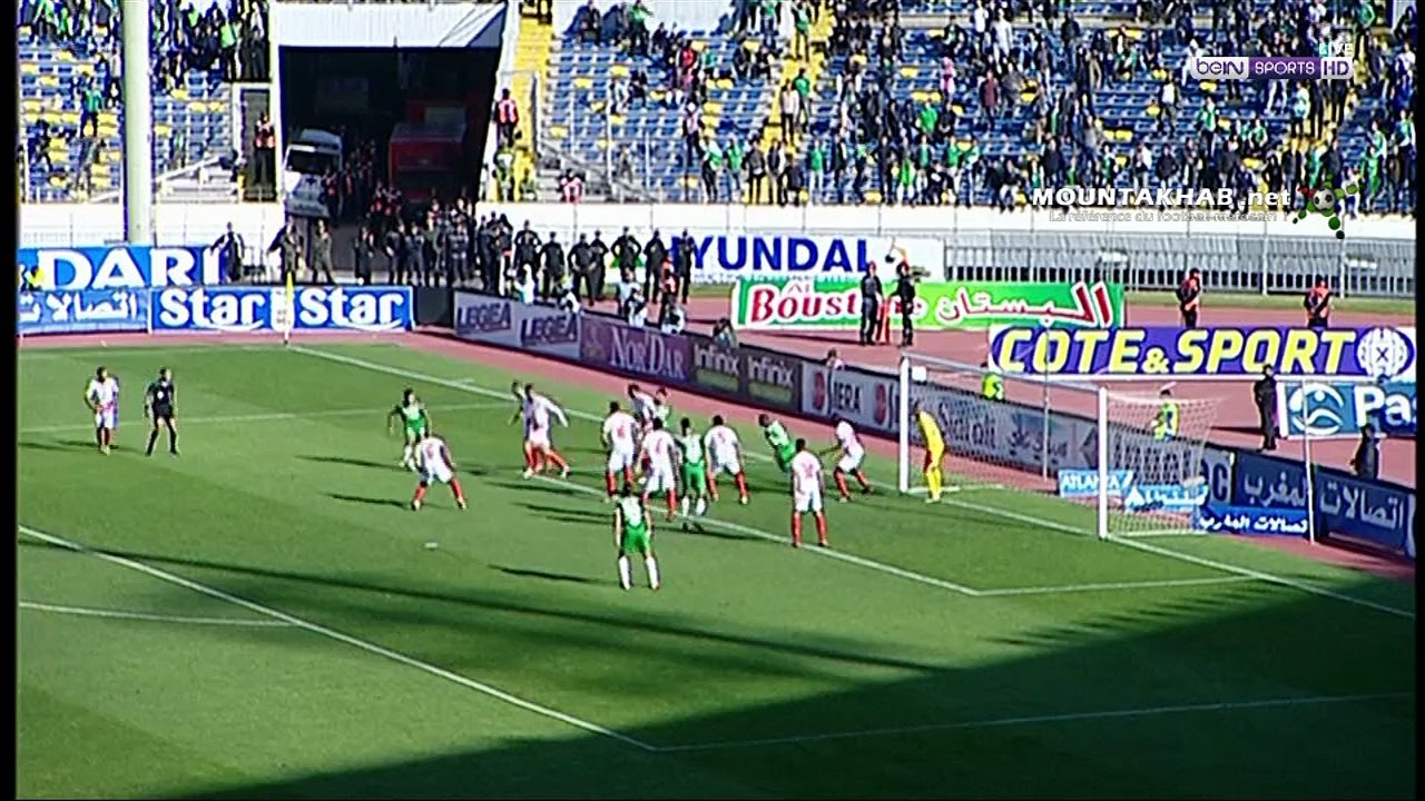 اهداف مباراة الديربي : الرجاء البيضاوي ضد الوداد البيضاوي RCA VS WAC 1-1