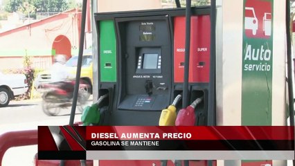 Diesel aumento de precio