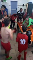 Cri victoire U15 avril 2018