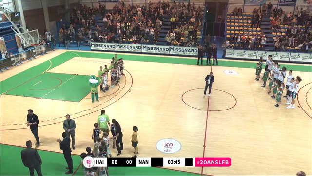 LFB 17/18 - J22 : Hainaut Basket - Nantes Rezé
