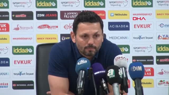 Evkur Yeni Malatyaspor - Aytemiz Alanyaspor Maçının Ardından