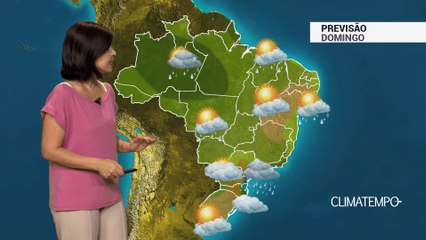 Previsão Brasil – Ar frio chega à costa do Sul e do Sudeste