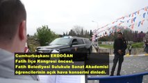 Cumhurbaşkanı Erdoğan, Fatih Belediyesi Sulukule Akademisi Öğrencilerinin Açık Hava Konserini...