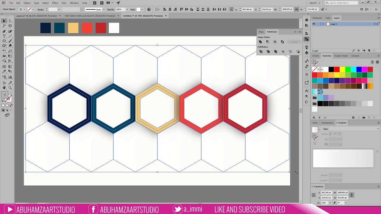 How to Make Best Infographics Design Illustrator Tutorial