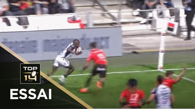 TOP 14 - Essai Gabriel NGANDEBE (MHR) - Toulon - Montpellier - J24 - Saison 2017/2018